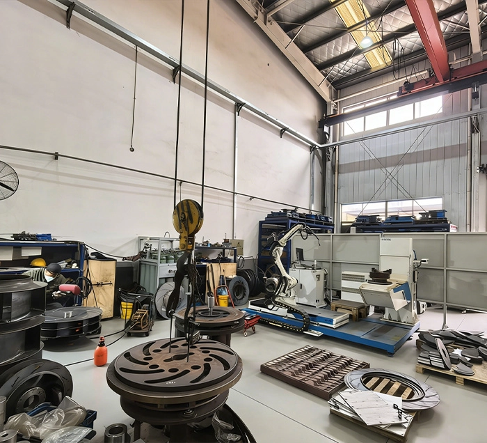 Welding Area (Automatic Welding Robot)