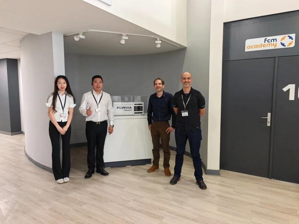 Hehua Visits FORVIA France R&D Center to Strengthen Global Engineering Collaboration