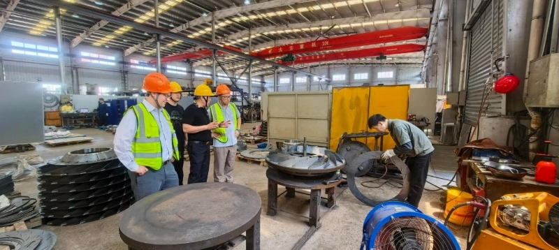 Hehua Machinery CANDU nuclear waste recovery container project