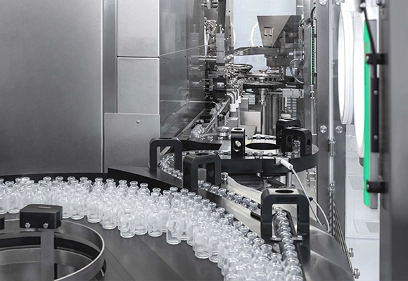 Amine bottle packaging machine