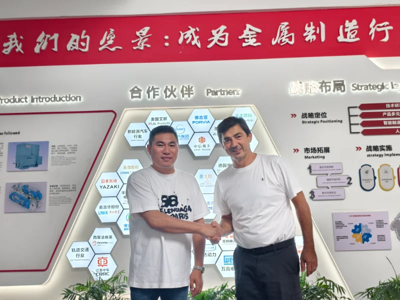 TORRENT Group CEO visits Hehua Machinery Technology factory in China TORRENT Group CEO visits Hehua Machinery Technology factory in China