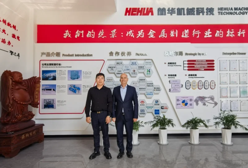 TESMEC Italy purchasing director and SQE team visit Hehua Machinery Technology Kunshan TESMEC Italy purchasing director and SQE team visit Hehua Machinery Technology Kunshan